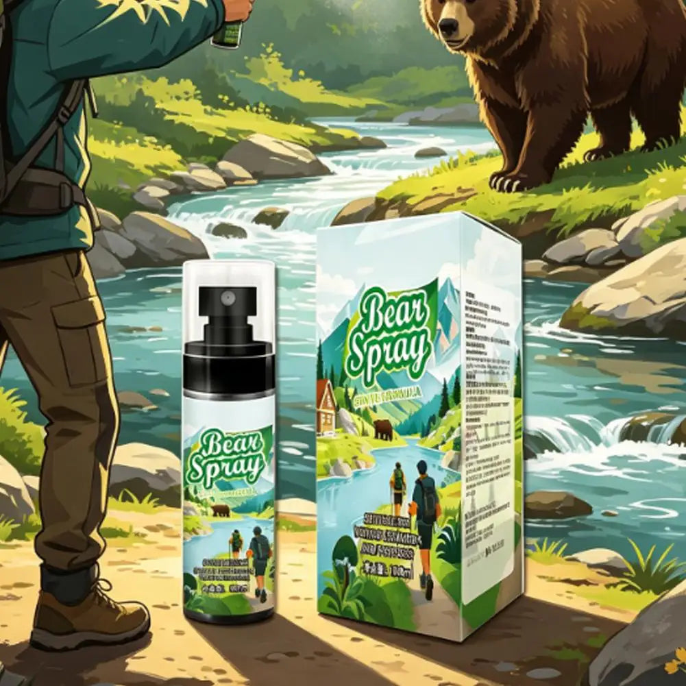 Portable Bear/Predator Repellent Spray Tool