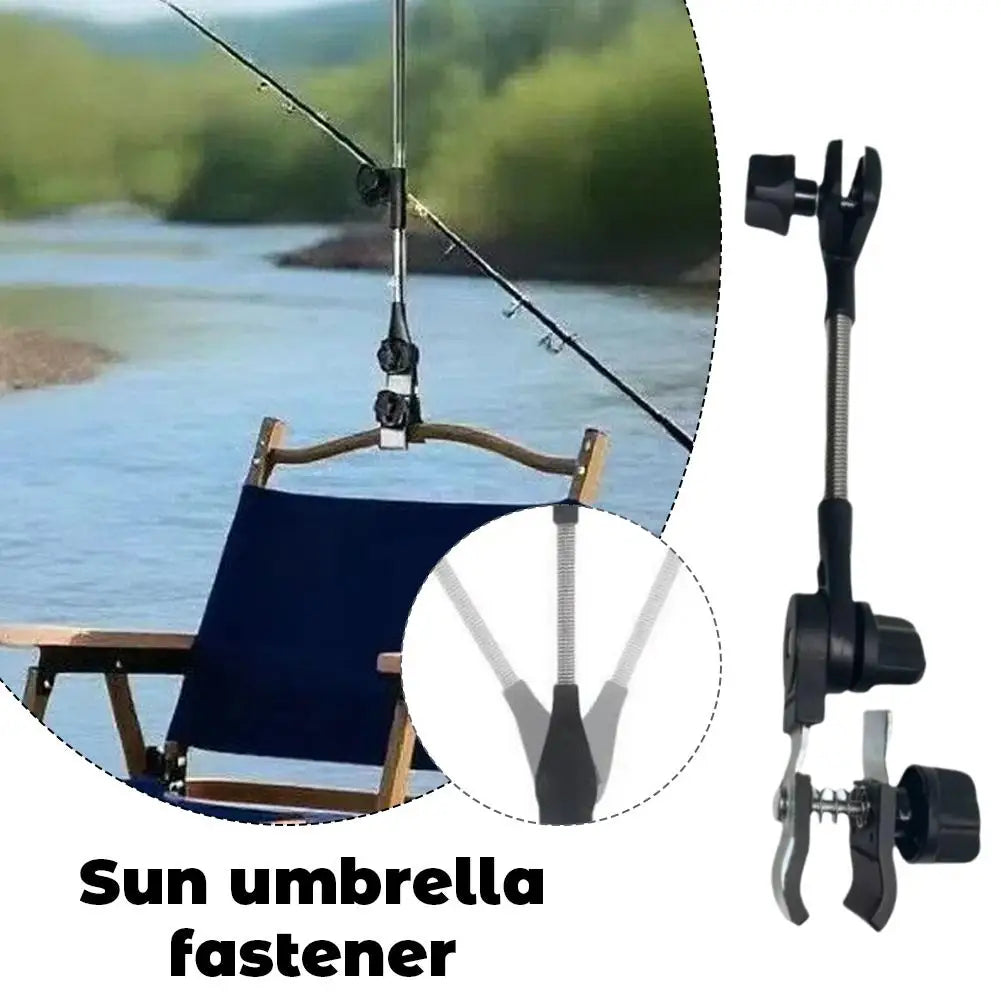 Camping/Fishing Umbrella Holder ~ Clamp Bracket Adjustable Universal
