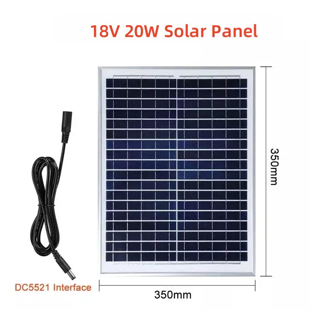 100W 24000mAh Portable Power Station ~ Solar Generator
