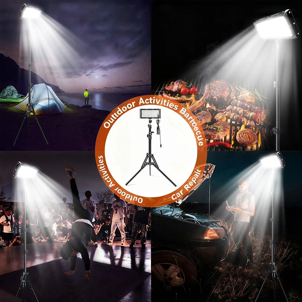 USB LED Light with Tri Standing / Short ~ For Work/Camping