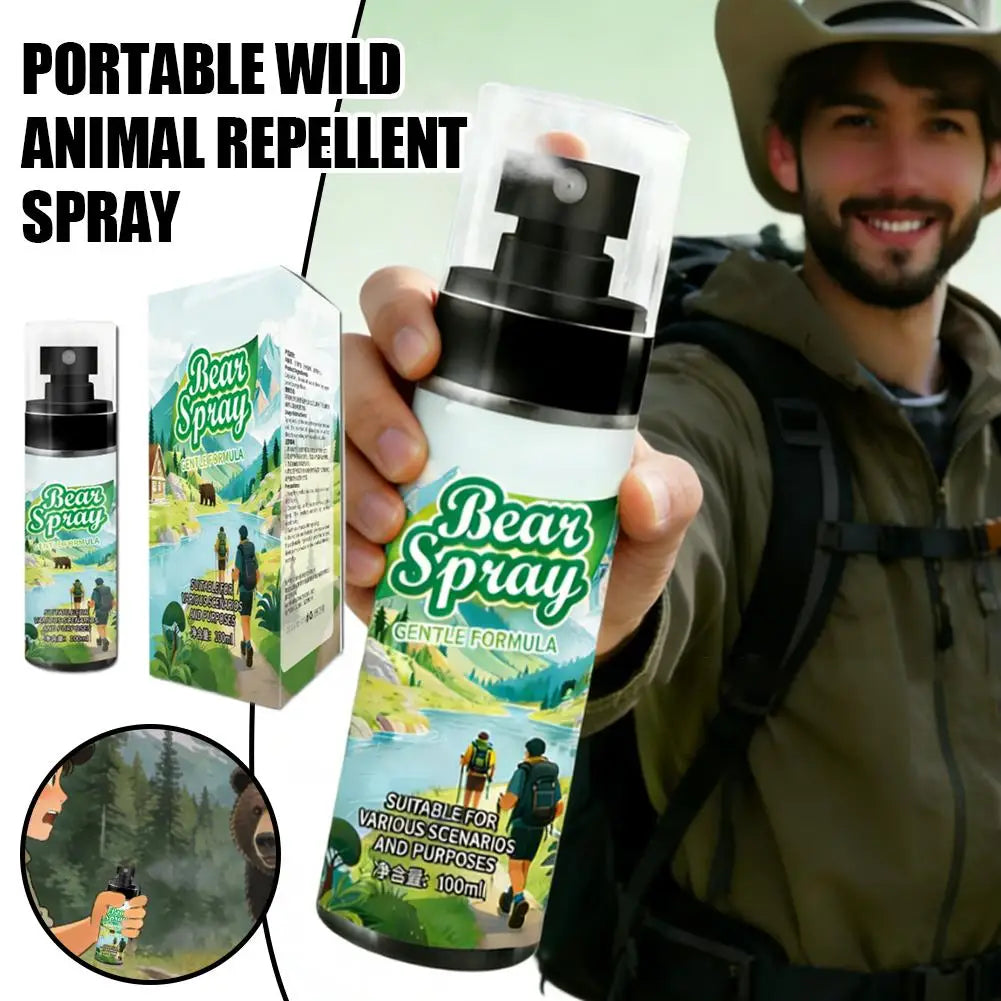 Portable Bear/Predator Repellent Spray Tool