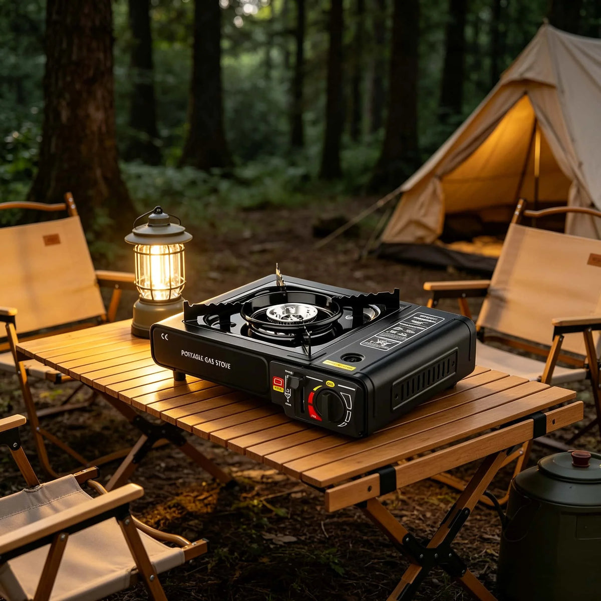 Portable Single Butane Gas Camping Stove 2.4kW