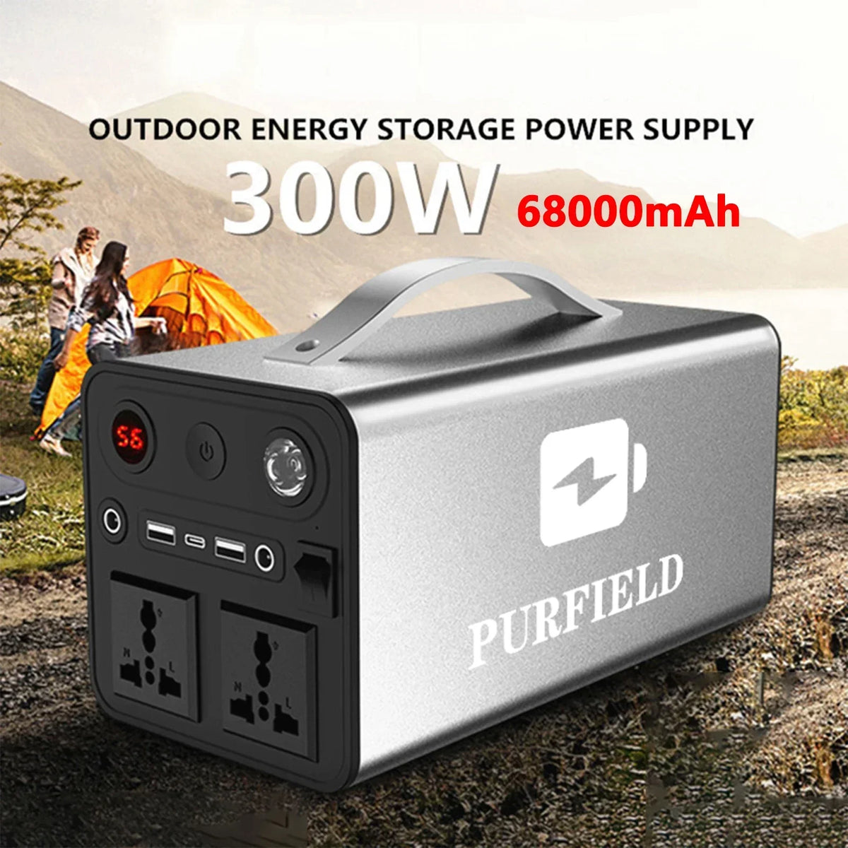 90000mAh 300W Portable Power Station