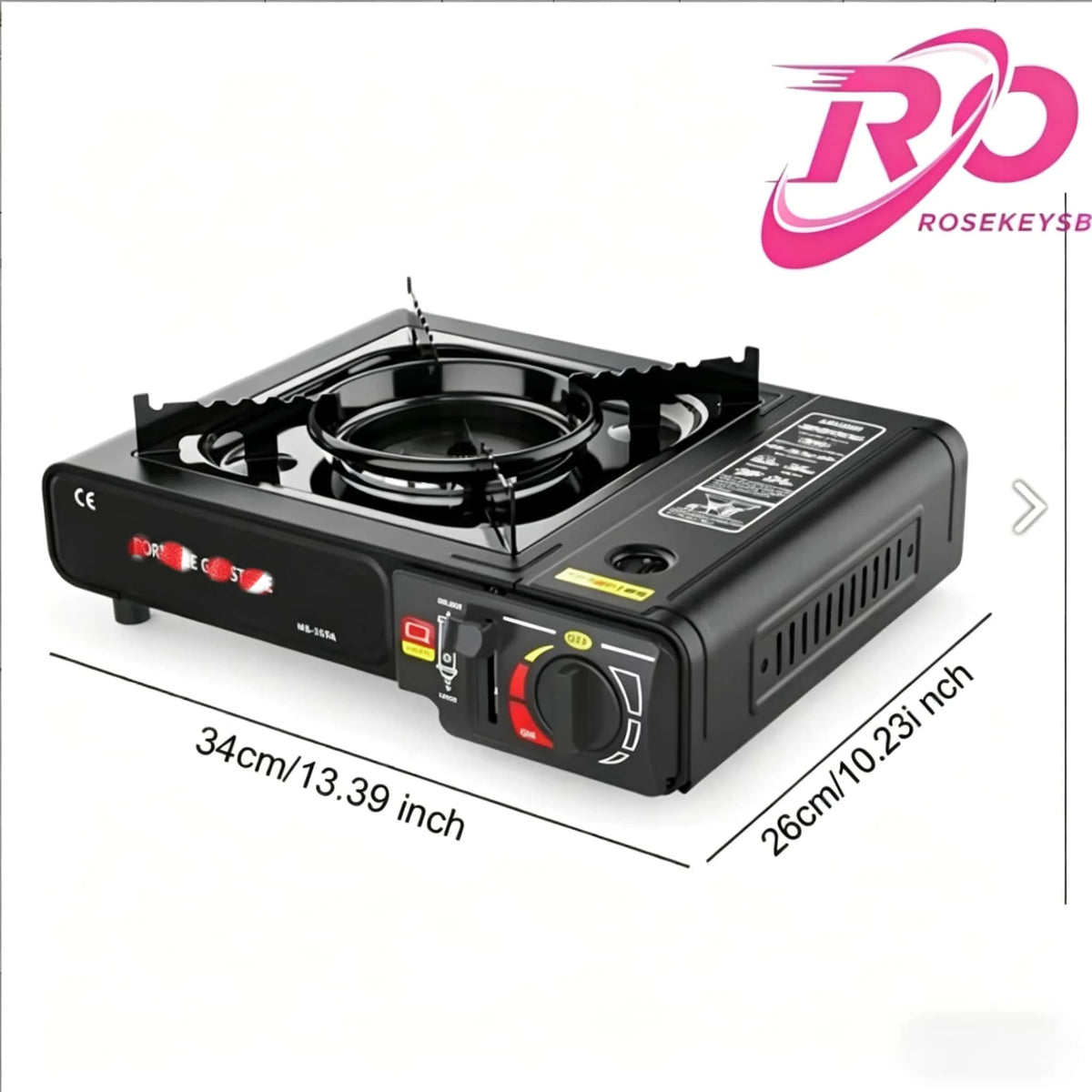 Portable Single Butane Gas Camping Stove 2.4kW